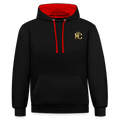 Gold Range Heathrow Robɓery Hoodie limited edition - black/red
