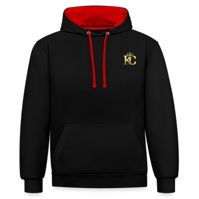 Gold Range Heathrow Robɓery Hoodie limited edition - black/red