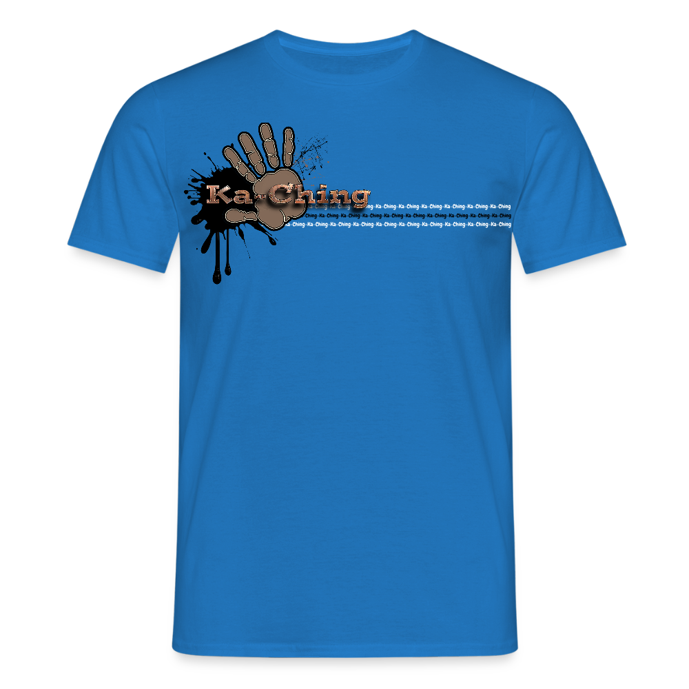 Unisex T-Shirt Ching Bronze Logo CHBZ-T-04c - royal blue