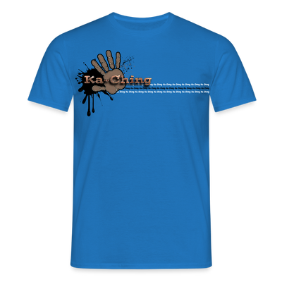 Unisex T-Shirt Ching Bronze Logo CHBZ-T-04c - royal blue