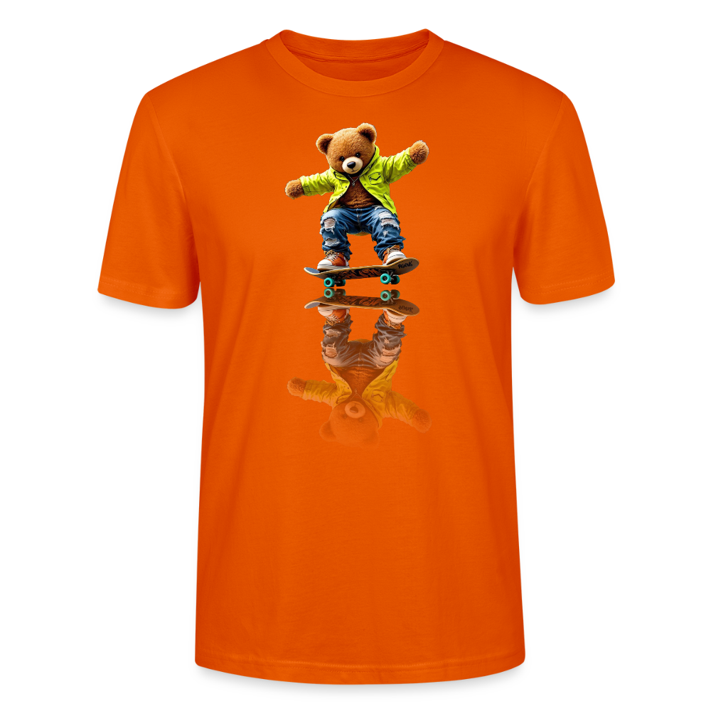skateboarding Teds Tee - bright orange