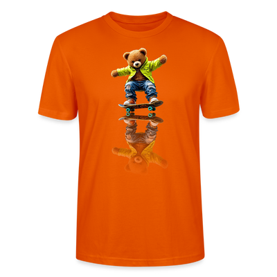 skateboarding Teds Tee - bright orange