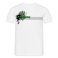 Unisex T-Shirt Ching Green Logo CHGR-T-01w - white