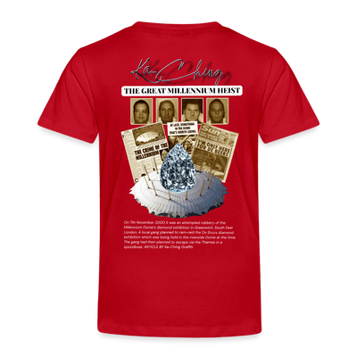 Diamond Range Millenium Heist 2000 Tee limited edition - red