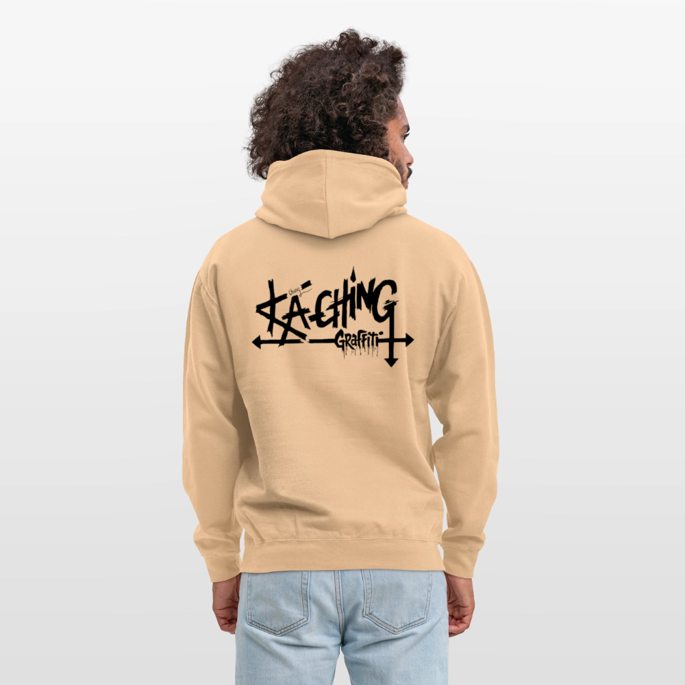 Minimal Range Unisex Hoodie limited Ka-Ching design2 - peach