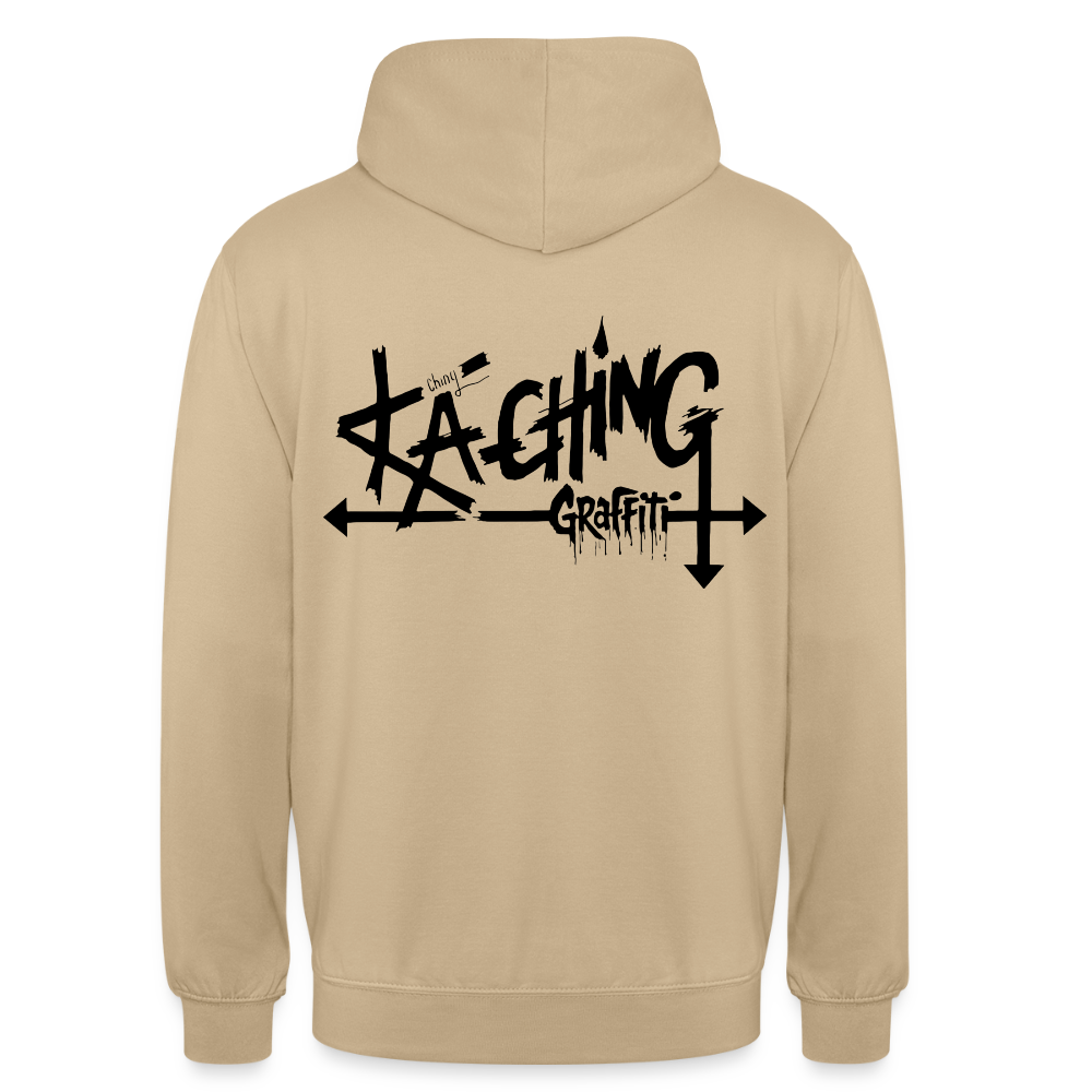 Minimal Range Unisex Hoodie limited Ka-Ching design2 - beige