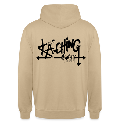 Minimal Range Unisex Hoodie limited Ka-Ching design2 - beige