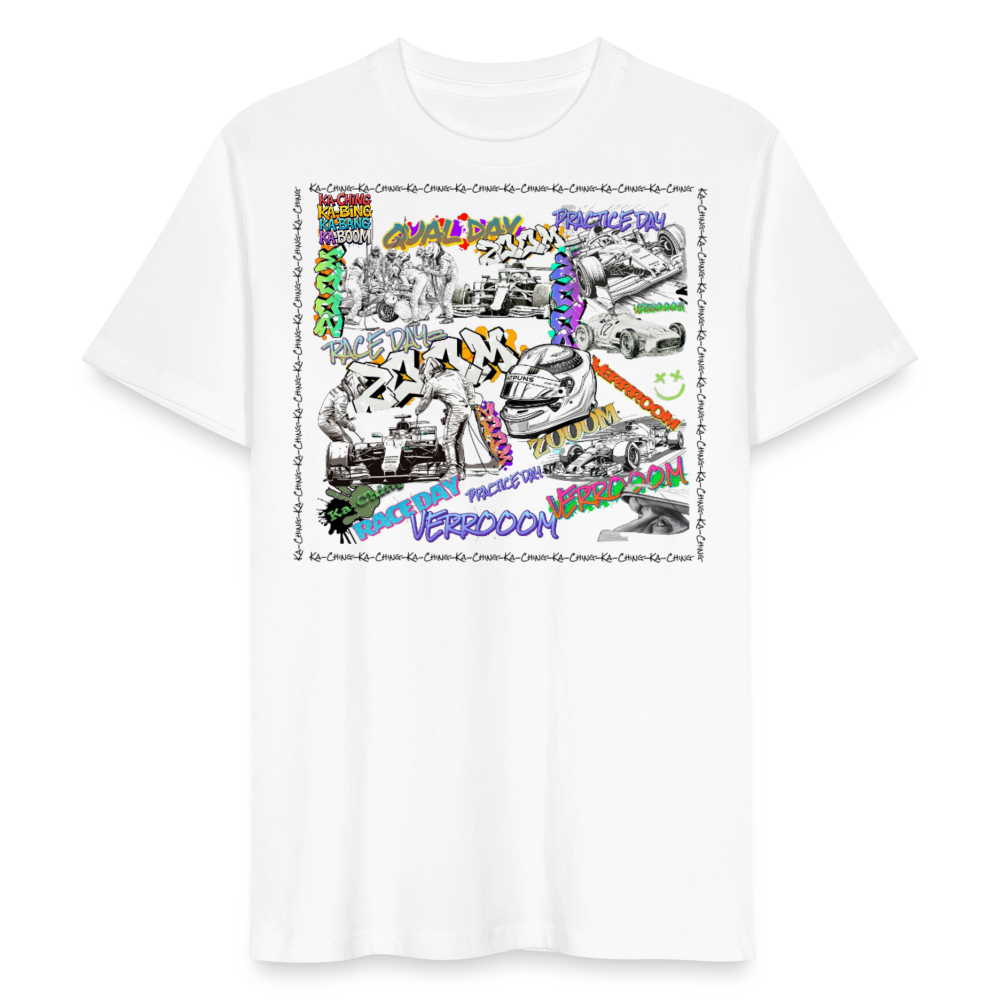 Ka-Ching Motorsports Graffiti T-Shirt - white
