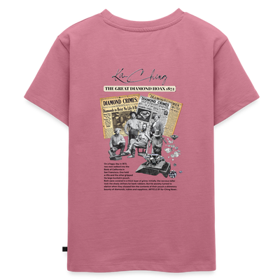 Diamond Range The Great Hoax 1872 Tee limited edition - mauve