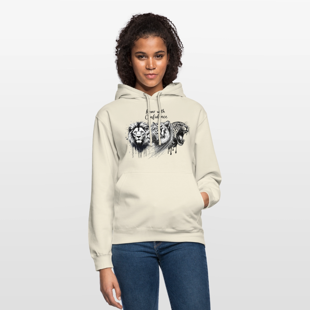 Ka-Ching Raw with confidence Unisex Hoodie - vanilla