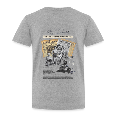 Diamond Range The Great Hoax 1872 Tee limited edition - heather grey