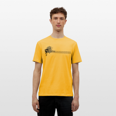 Ka-Ching T-Shirt Ching Gold Logo CHGD-T-02w - yellow