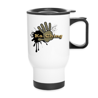 Ka-Ching Travel Mug  Ching Gold - white