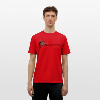Ka-Ching T-Shirt Ching Gold Logo CHGD-T-02w - red