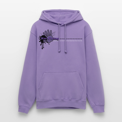 Unisex Hoodie Ching Purple logo - lavender