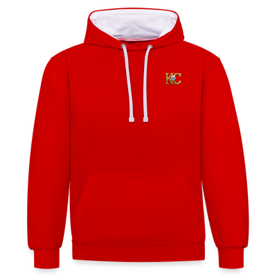 Diamond Range The Great Diamond Hoax 1872 Hoodie limited edition - red/white