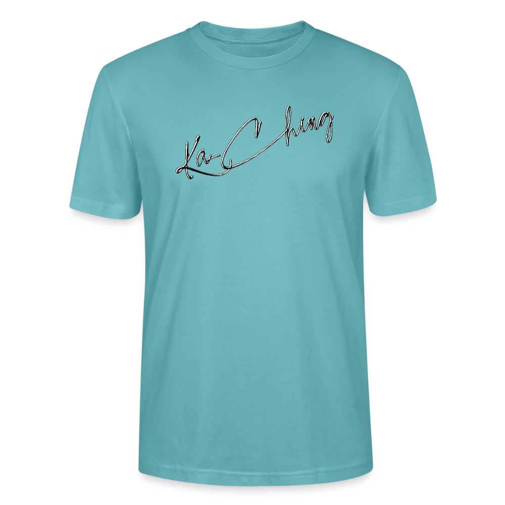 Ka-Ching Tee - pastel turquoise
