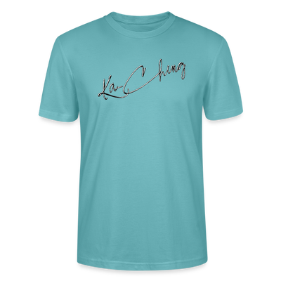 Ka-Ching Tee - pastel turquoise