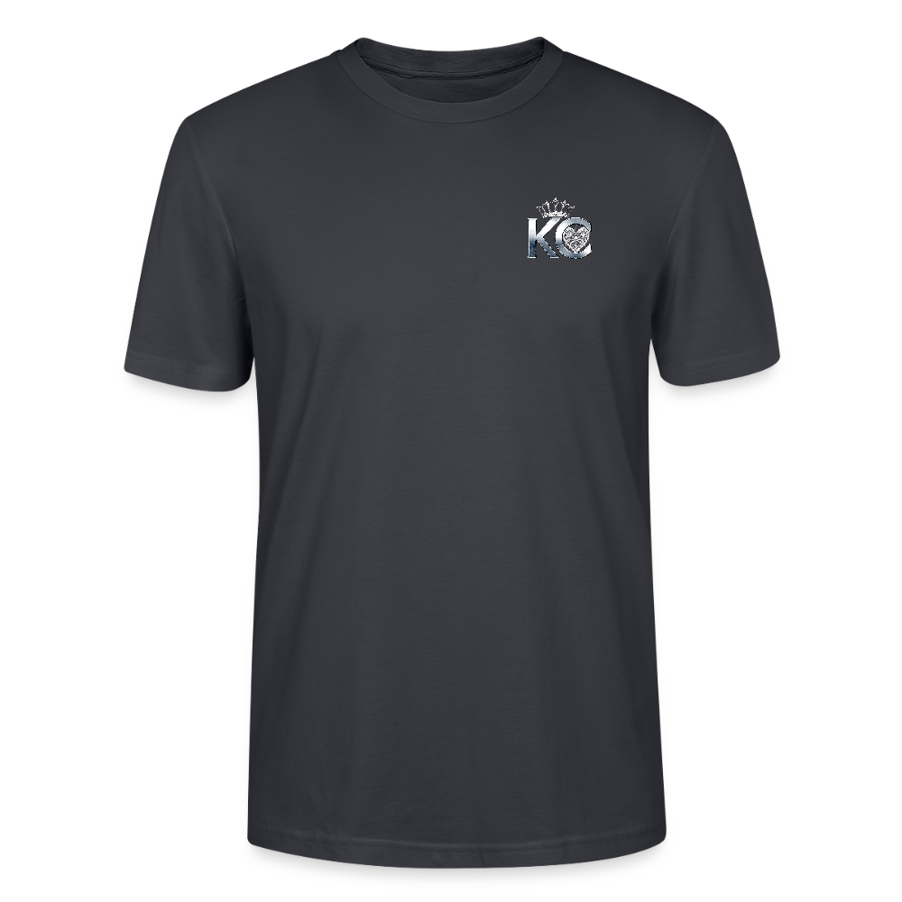 Spiders heart web Tee - India Ink Grey