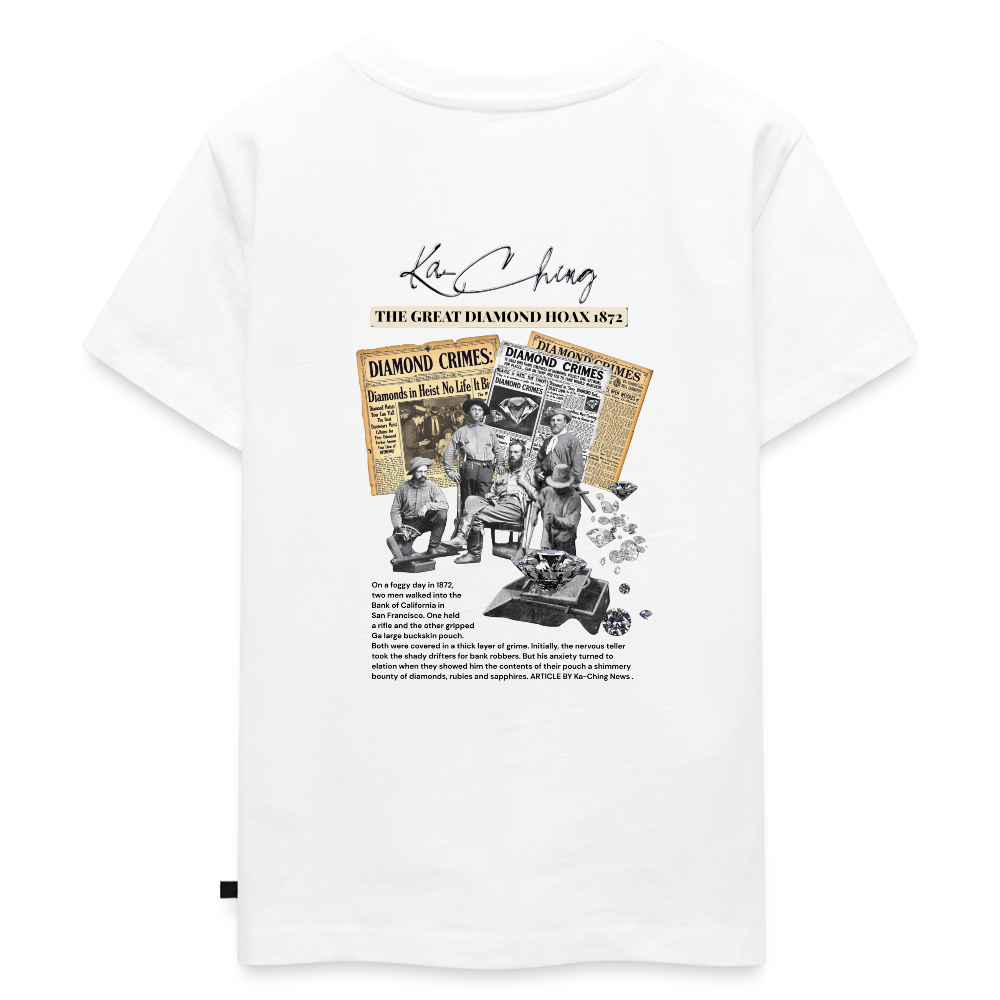 Diamond Range The Great Hoax 1872 Tee limited edition - white