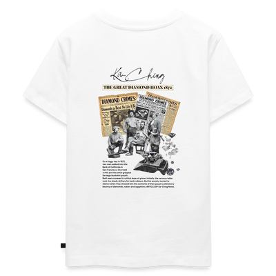 Diamond Range The Great Hoax 1872 Tee limited edition - white