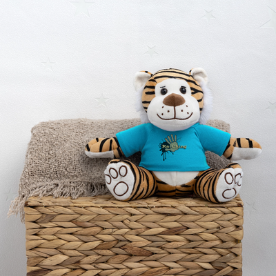 Ka-Ching  gold Tiger - atoll blue
