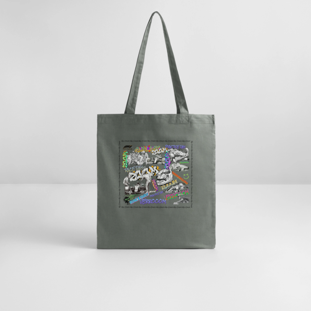 Graffiti F1Tote Bag - anthracite