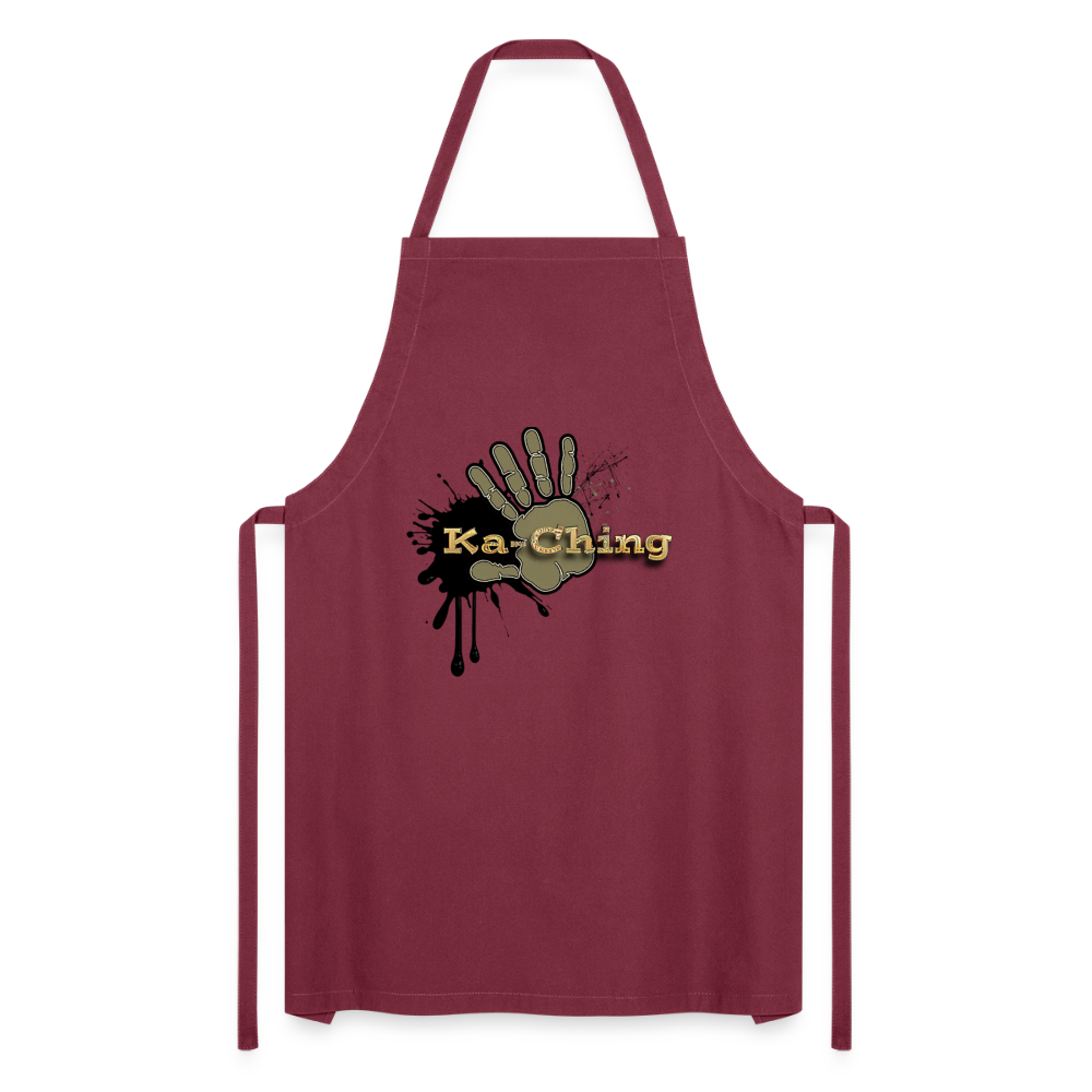 Cooking Apron gold - bordeaux