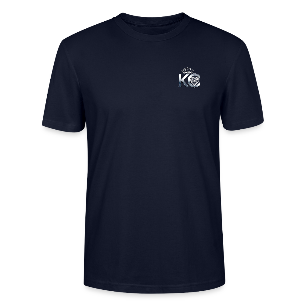 Spiders heart web Tee - navy