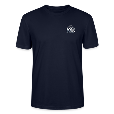 Spiders heart web Tee - navy