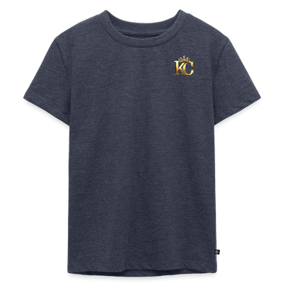 Gold Range The Great Robɓery 1855 Tee limited edition - heather denim
