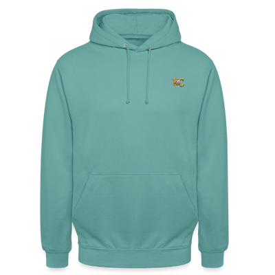 Diamond Range Unisex Hoodie limited editions design 1 - pastel turquoise