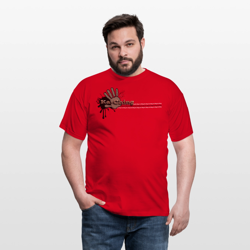 Unisex T-Shirt Ching Bronze Logo CHBZ-T-04c - red