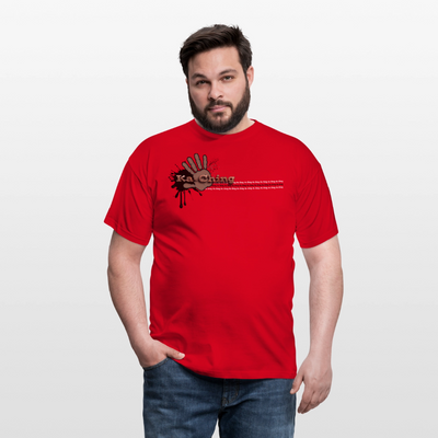 Unisex T-Shirt Ching Bronze Logo CHBZ-T-04c - red