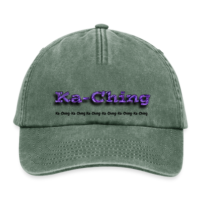 CAP Ching Purple Logo CH-PU-H-06 - vintage bottle green 