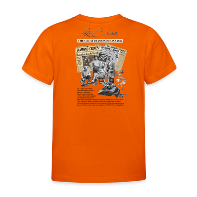 Diamond Range hoax 1872 T-Shirt limited edition - orange