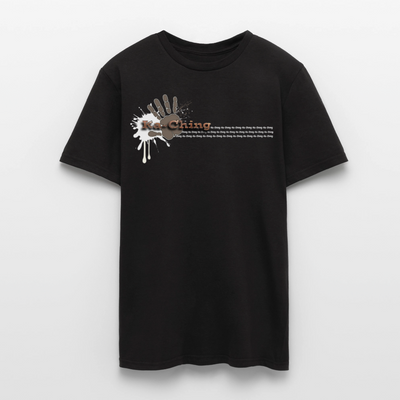 Unisex T-Shirt Ching Bronze Logo WH/Dark CHBR-T-04d - black