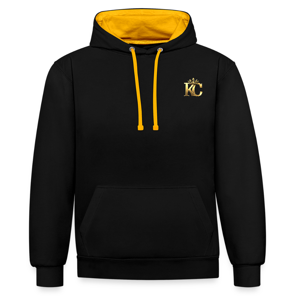 Gold Range Heathrow Robɓery Hoodie limited edition - black/gold