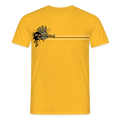 Unisex T-Shirt Ching Gold Logo CHGD-T-02c - yellow