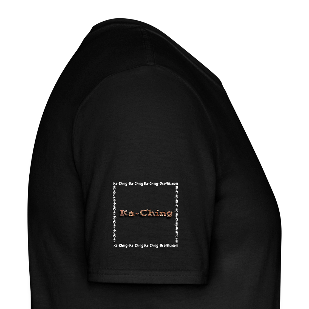Unisex T-Shirt Ching Bronze Logo WH/Dark CHBR-T-04d - black