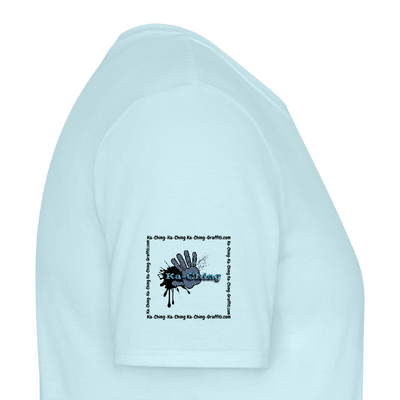 Unisex T-Shirt Ching Blue Logo CHBL-T-05w - sky