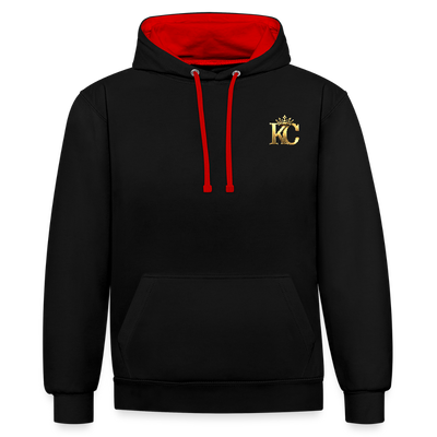 Gold Range The Great Robɓery 1855 Hoodie limited edition - black/red
