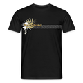 Unisex T-Shirt Ching Gold Logo WH/Dark CHGD-T-02d - black
