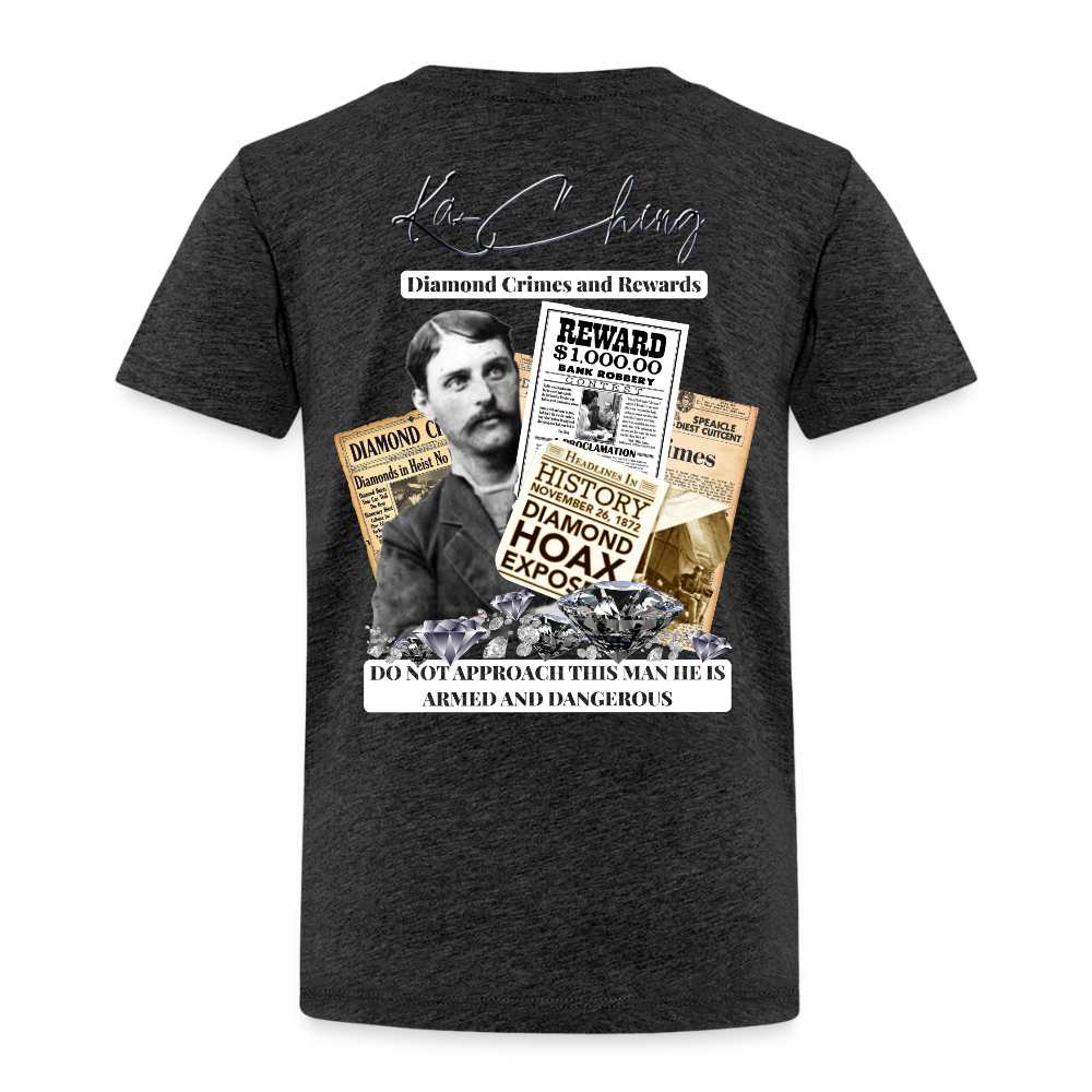 Diamond Range Diamond Hoax Tee limited edition - charcoal grey