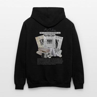 Silver Range City Bonds Robɓery 1990 Hoodie limited edition - black/red