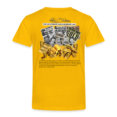 Teddies zombie mummy Halloween Tee - sun yellow