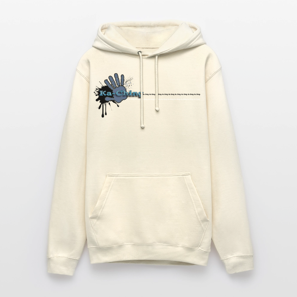 Unisex Hoodie Ching Blue logo - vanilla