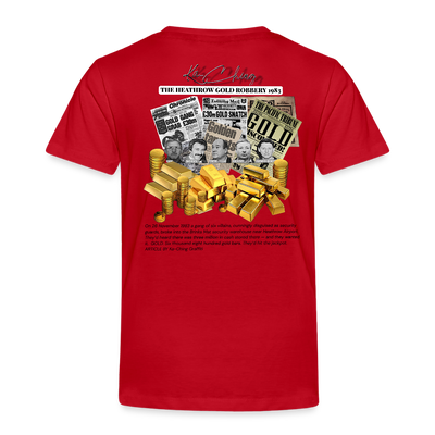 Teddies zombie mummy Halloween Tee - red