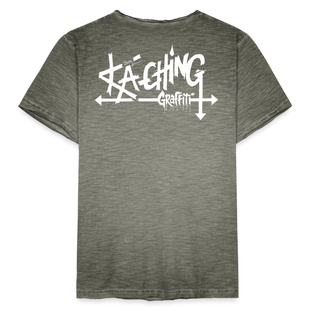 Minimal Range Unisex Tee limited Ka-Ching design1 - vintage khaki