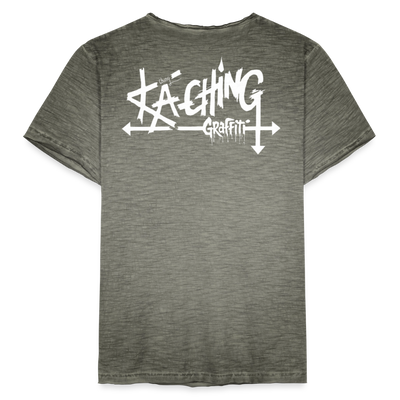 Minimal Range Unisex Tee limited Ka-Ching design1 - vintage khaki